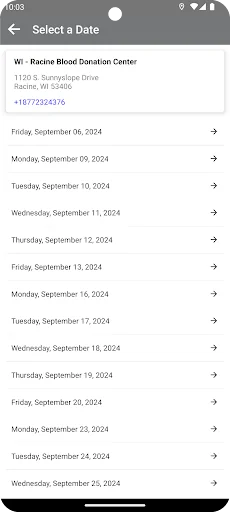 Versiti Donor screenshot 3