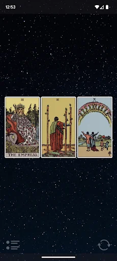 Galaxy Tarot screenshot 4