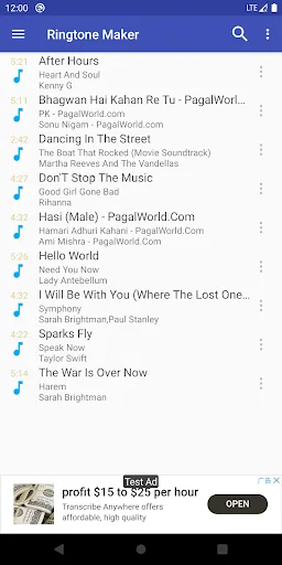 Ringtone Maker:create ringtone screenshot 1