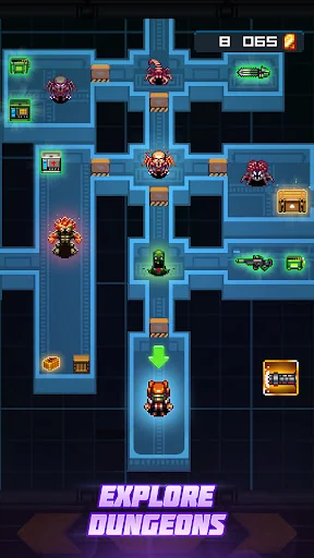 Dead Shell・Pixel RPG Roguelike screenshot 1
