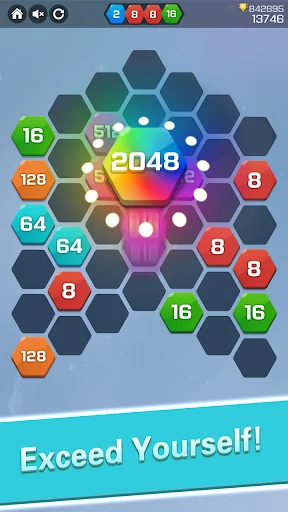 Merge Block Puzzle - 2048 Hexa screenshot 4