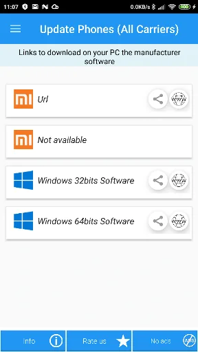 Update Phones