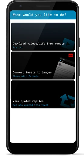 Quoted Replies & Download Twit screenshot 1