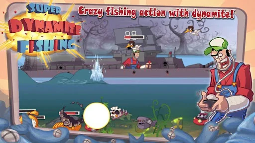 Super Dynamite Fishing screenshot 1