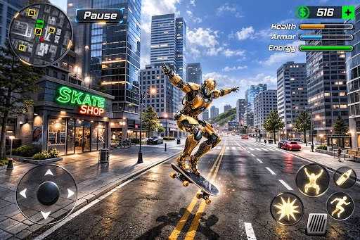 Super Crime Iron Hero Robot
