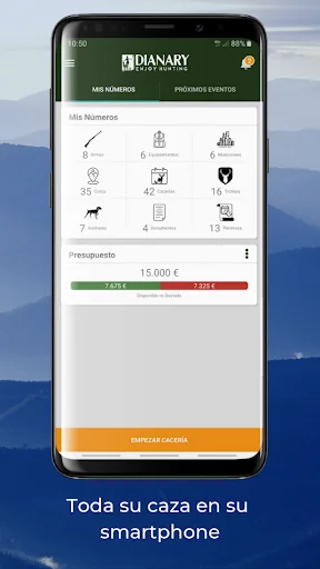 Dianary hunting app