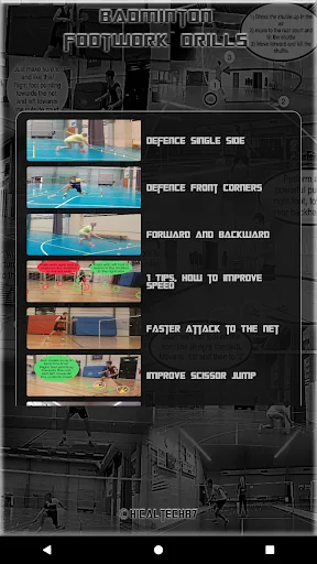 Badminton Footwork Drills