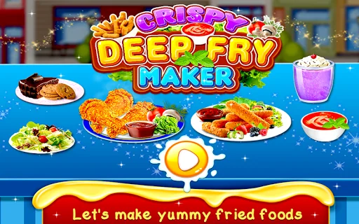 Crispy Deep Fry Maker Cooking screenshot 1