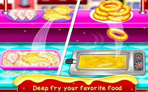 Crispy Deep Fry Maker Cooking screenshot 3