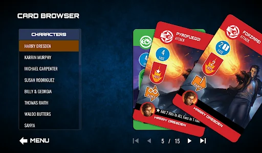 Dresden Files Co-op Card Game