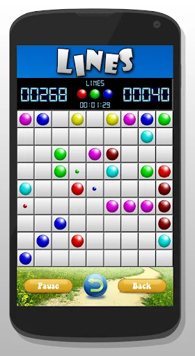 Lines 98 Classical Color Balls screenshot 2