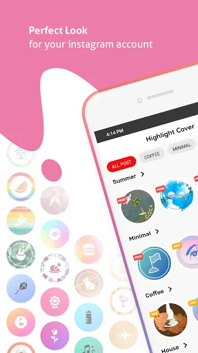 Highlight Cover Maker & Icons