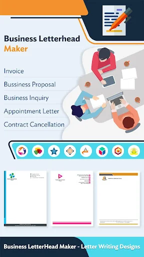 Business LetterHead Maker – Le screenshot 1