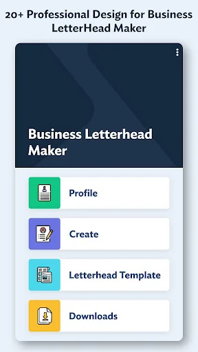Business LetterHead Maker – Le screenshot 3