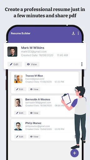 Professional Resume Builder screenshot 3