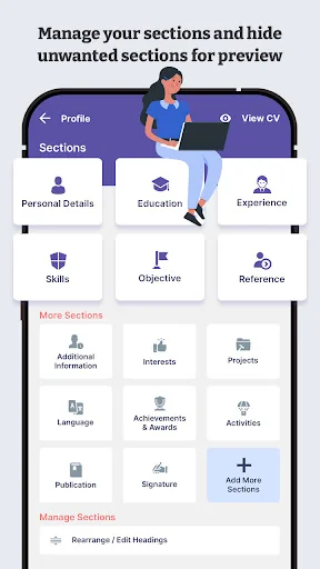 Professional Resume Builder screenshot 4