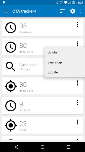 Transit Tracker - Chicago