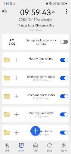 Voice wake alarm screenshot 2