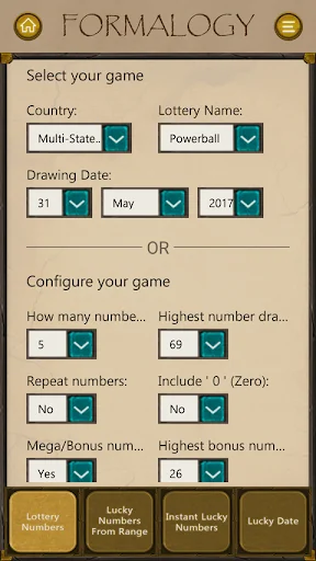 Formalogy Lucky Numbers & Days screenshot 2