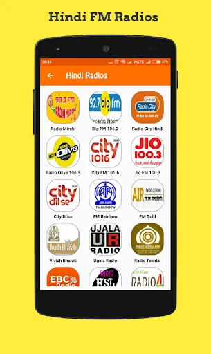 Hindi Radio Online screenshot 1
