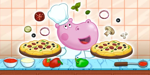 Pizza maker. Cooking for kids screenshot 1