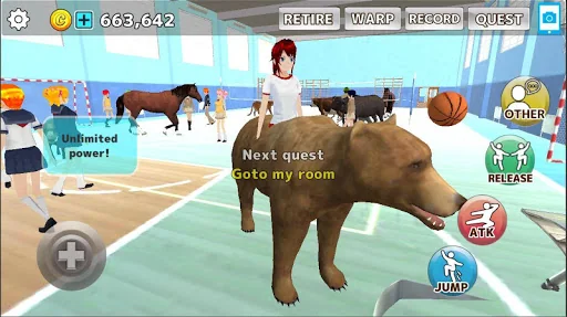 Animal School Simulator. girls screenshot 1