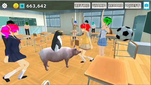 Animal School Simulator. girls screenshot 3
