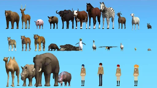 Animal School Simulator. girls screenshot 4