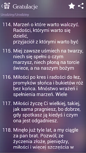 Gratulacje i życzenia screenshot 2