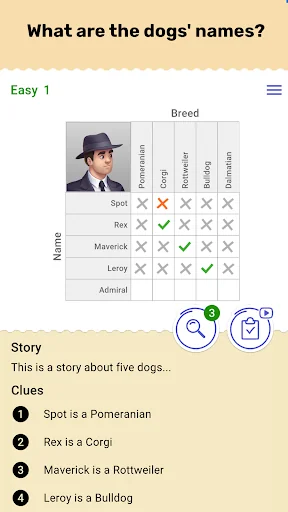 Cross Logic: Smart Puzzle Game screenshot 1