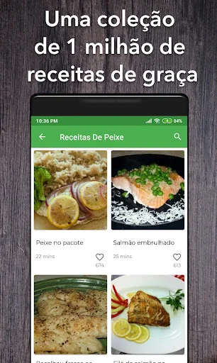 All recipes in Português screenshot 2