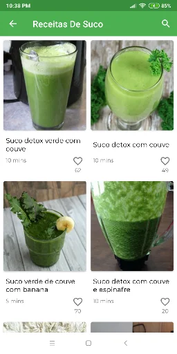 All recipes in Português screenshot 4