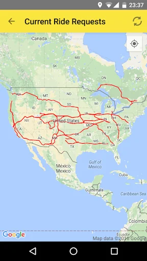 Hitchhiker Carpooling screenshot 1