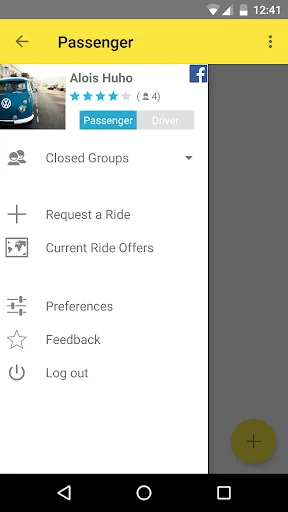 Hitchhiker Carpooling screenshot 3