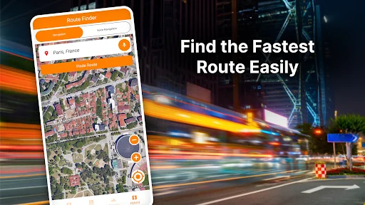 GPS Route Finder & Road Maps