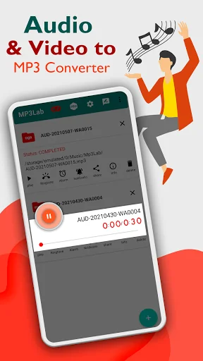 Audio Video Mp3 Converter screenshot 1