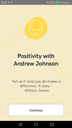 Positivity with Andrew Johnson screenshot 1