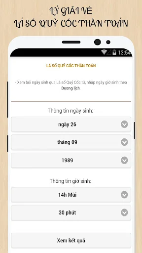 Lá Số Quỷ Cốc Thần Toán