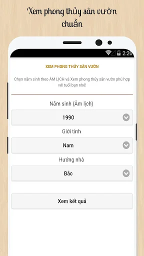 Xem phong thủy sân vườn