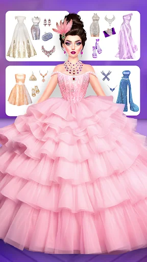 Ice Princess Wedding Dress Up screenshot 1