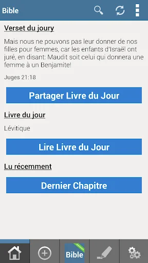 Louis Segond French Bible screenshot 1
