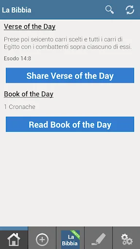 La Bibbia: Italian Bible screenshot 1