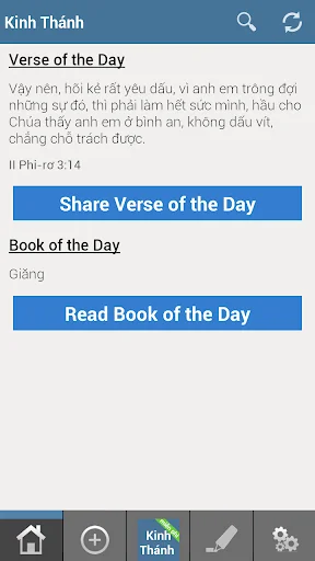 Vietnamese Bible screenshot 1