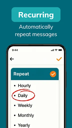 Auto Text - Schedule Messages screenshot 4