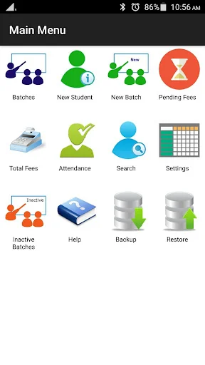 Fees & Attendance Register