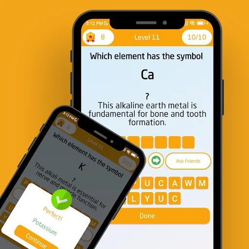 Periodic Table Quiz Game