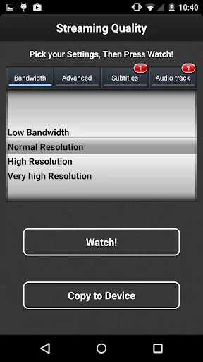 VLC Streamer Lite screenshot 4