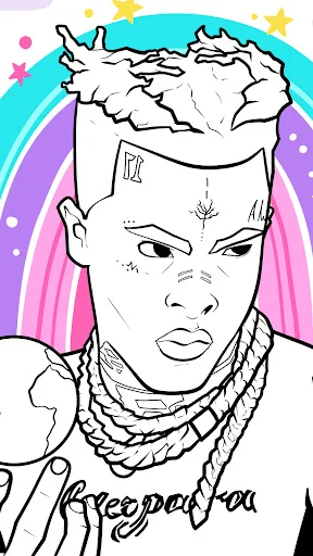 AR Draw Coloring XXTentacion