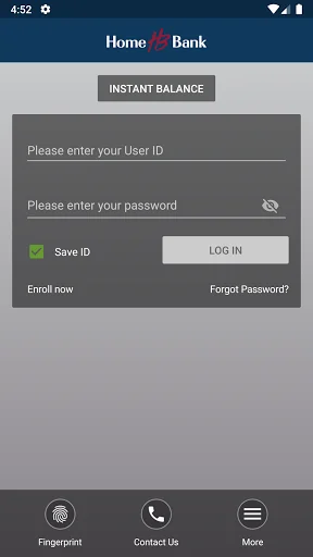 Home Bank Mobile screenshot 2