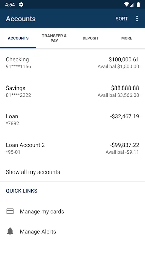 Home Bank Mobile screenshot 3